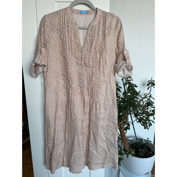 J.McLaughlin Women’s Linen Riviera Pintuck Dress, Size Small, Like New Condition - Picture 1 of 7